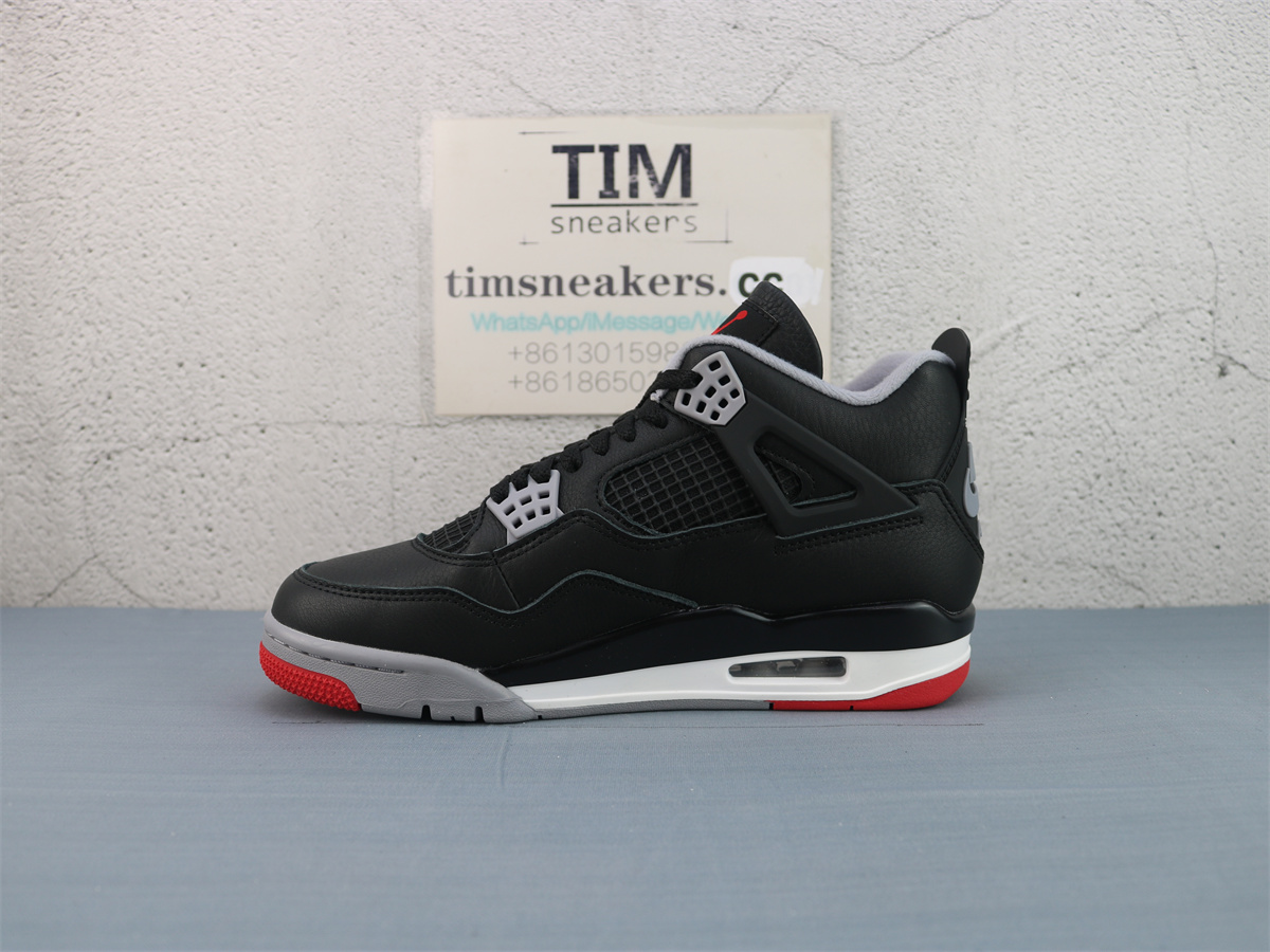 GX Batch Air Jordan 4 Retro Bred Reimagined FV5029-006